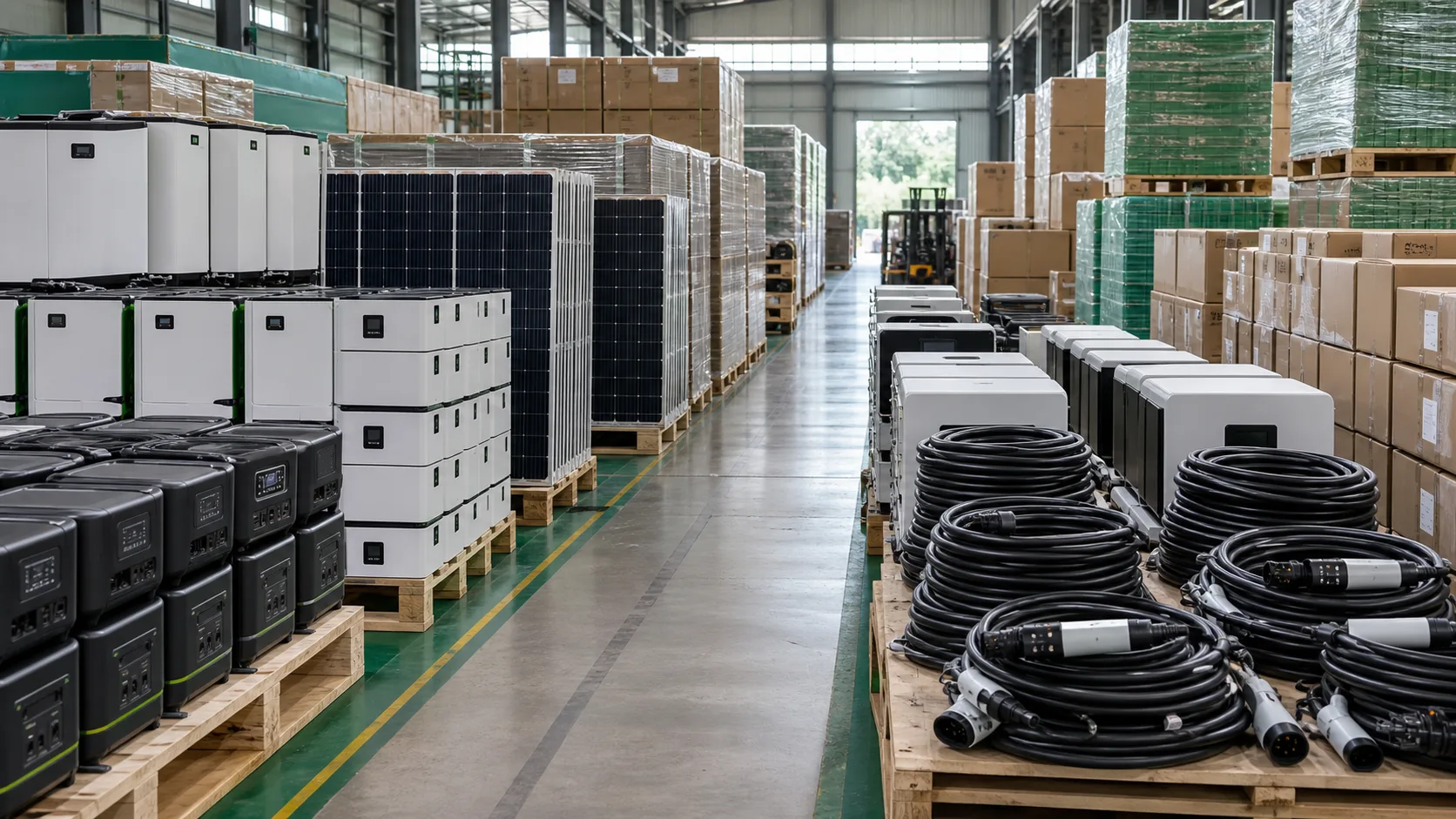 101 product pages for solar storage export buyers.