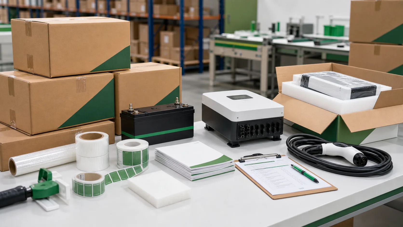Packaging, private label, and shipment scope