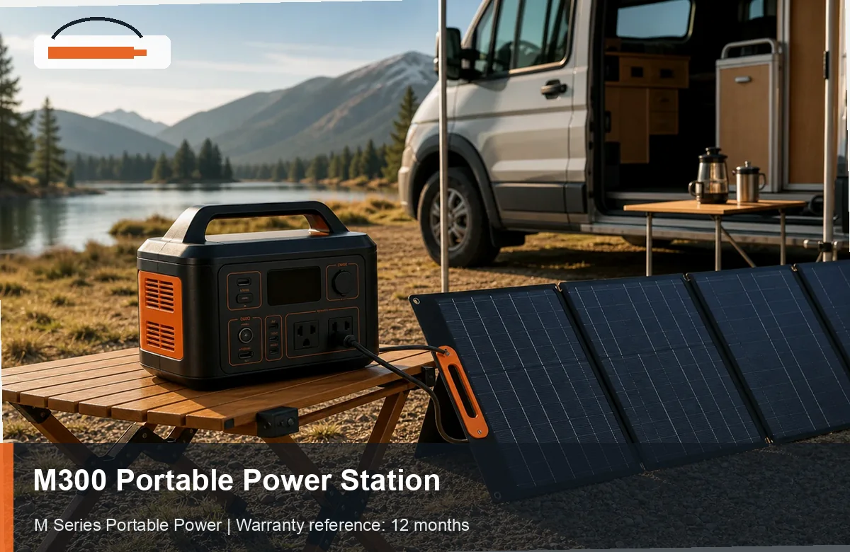 M300 Portable Power Station