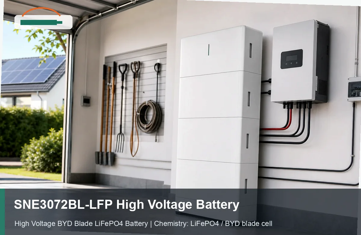 SNE3072BL-LFP High Voltage Battery