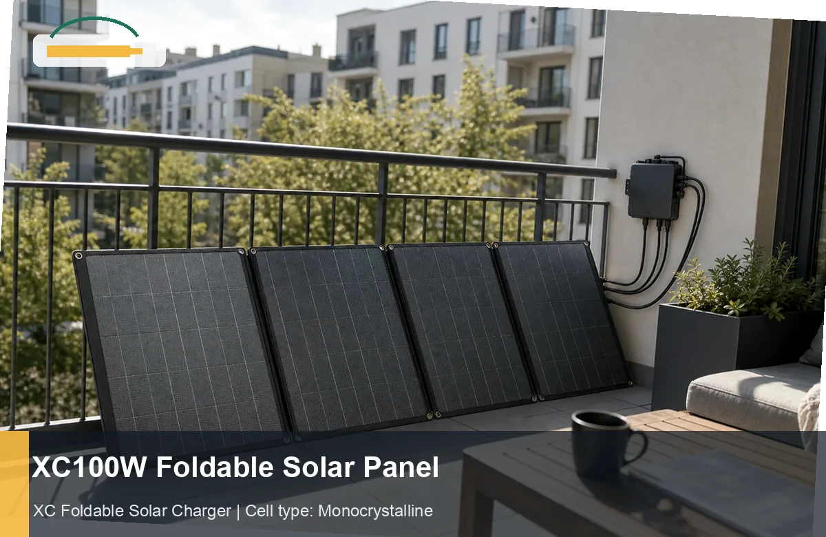 XC100W Foldable Solar Panel