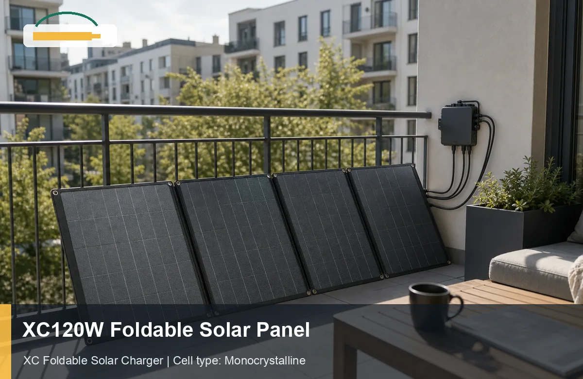 XC120W Foldable Solar Panel